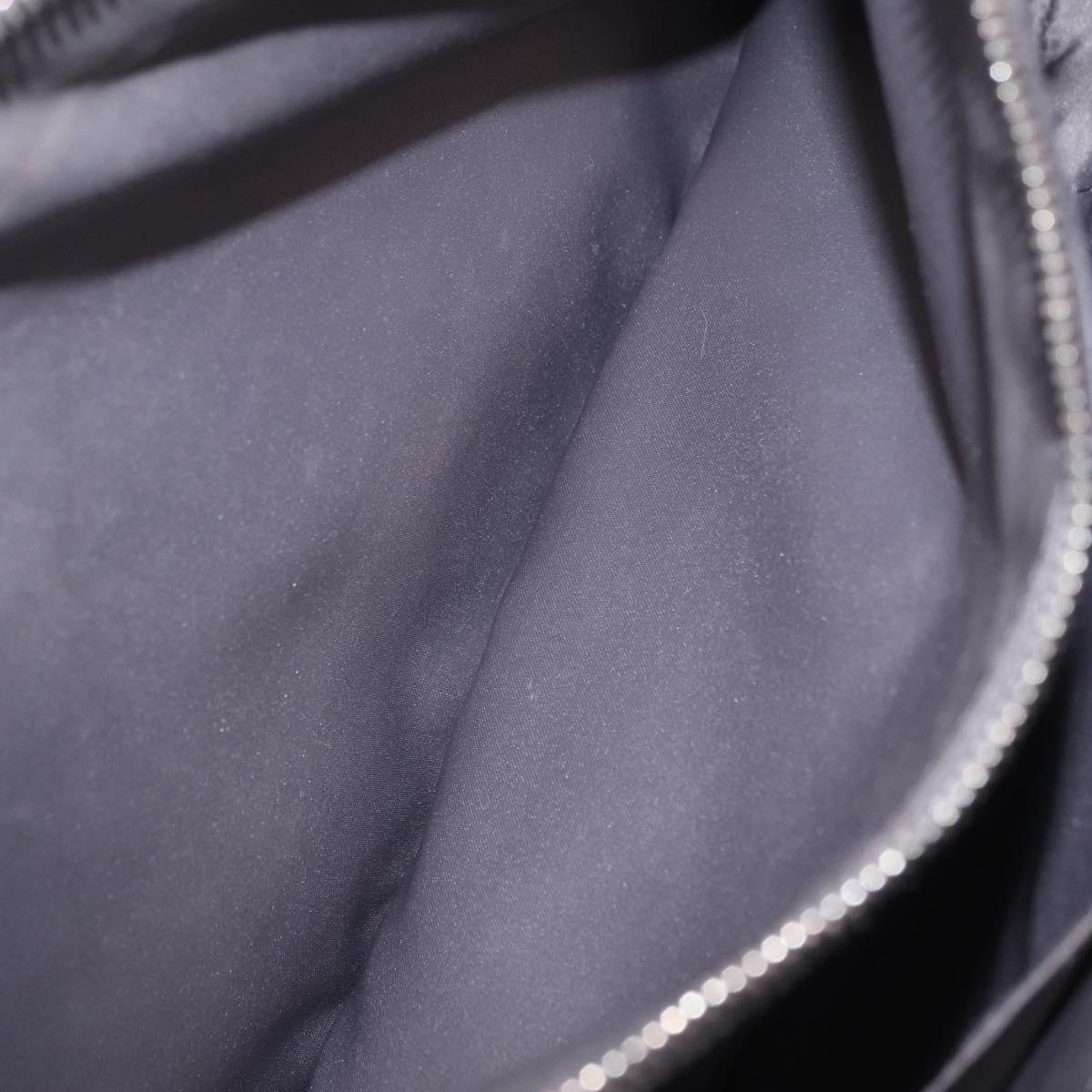 CHANEL Matelasse Chain Tote Bag Caviar Skin Black Silver CC Auth BA15924SAM