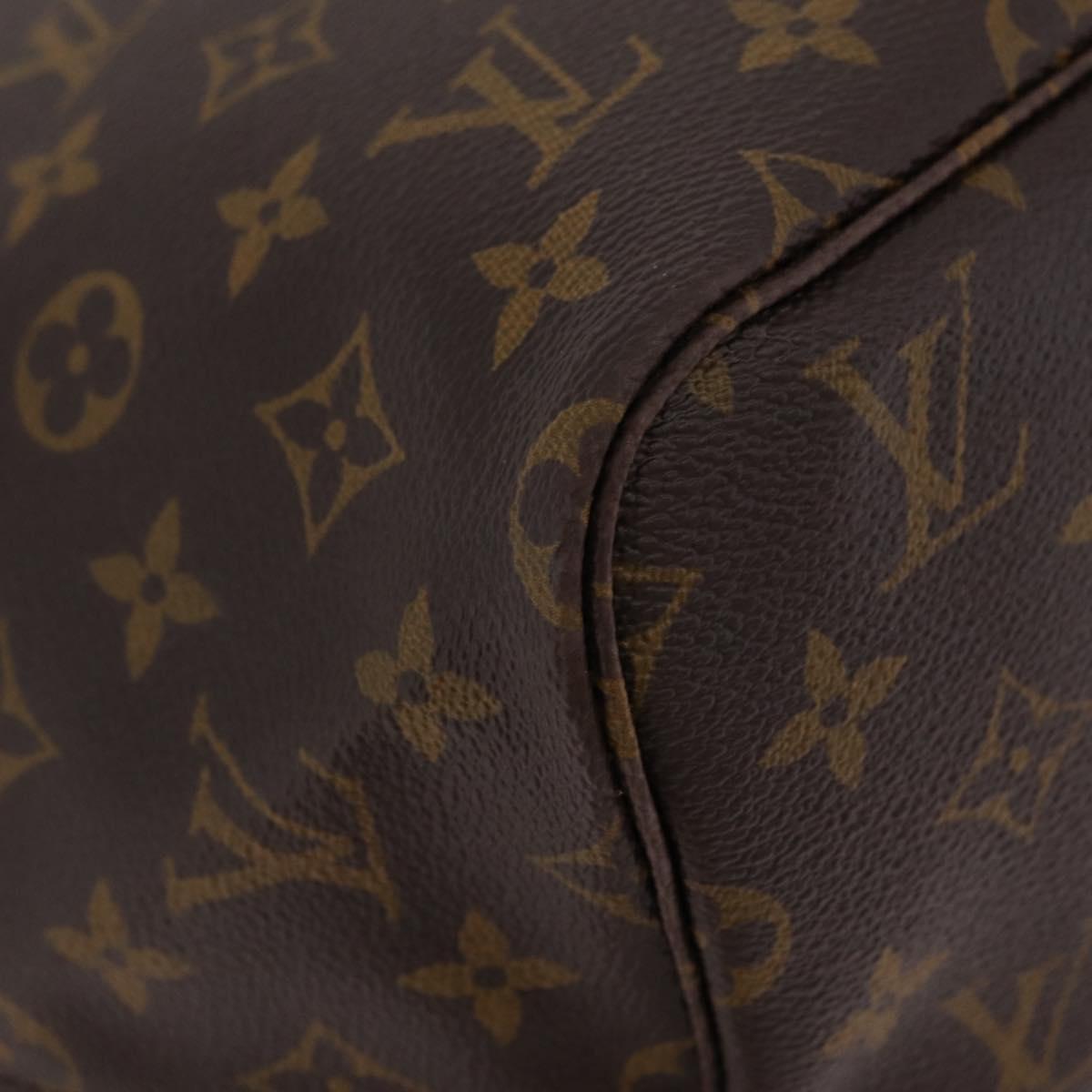 LOUIS VUITTON Monogram Neverfull GM Tote Bag M40157 LV Auth BA15950SAM