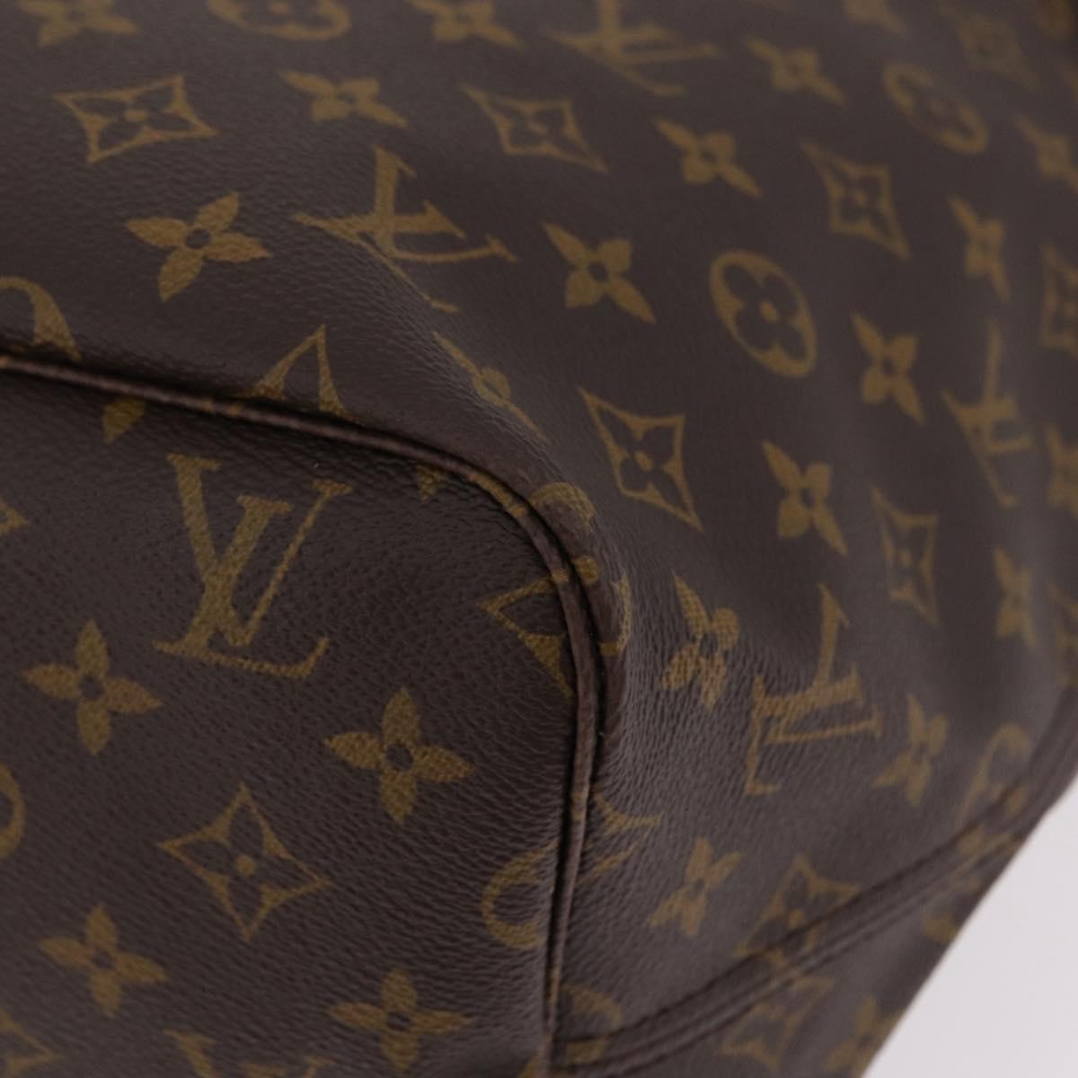 LOUIS VUITTON Monogram Neverfull GM Tote Bag M40157 LV Auth BA15950SAM