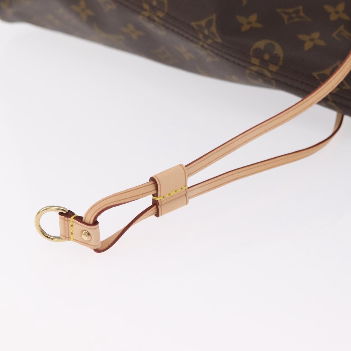 LOUIS VUITTON Monogram Neverfull GM Tote Bag M40157 LV Auth BA15950SAM