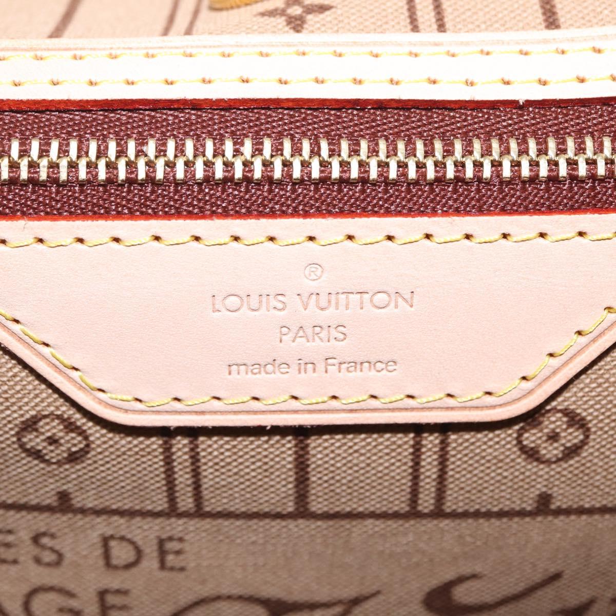 LOUIS VUITTON Monogram Neverfull GM Tote Bag M40157 LV Auth BA15950SAM