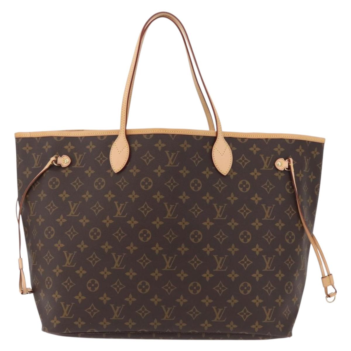 LOUIS VUITTON Monogram Neverfull GM Tote Bag M40157 LV Auth BA15950SAM