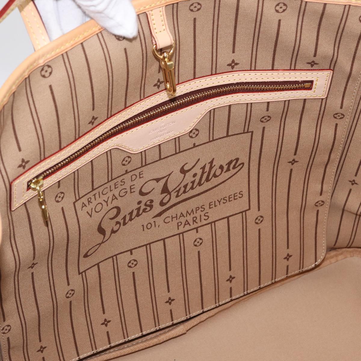 LOUIS VUITTON Monogram Neverfull GM Tote Bag M40157 LV Auth BA15950SAM