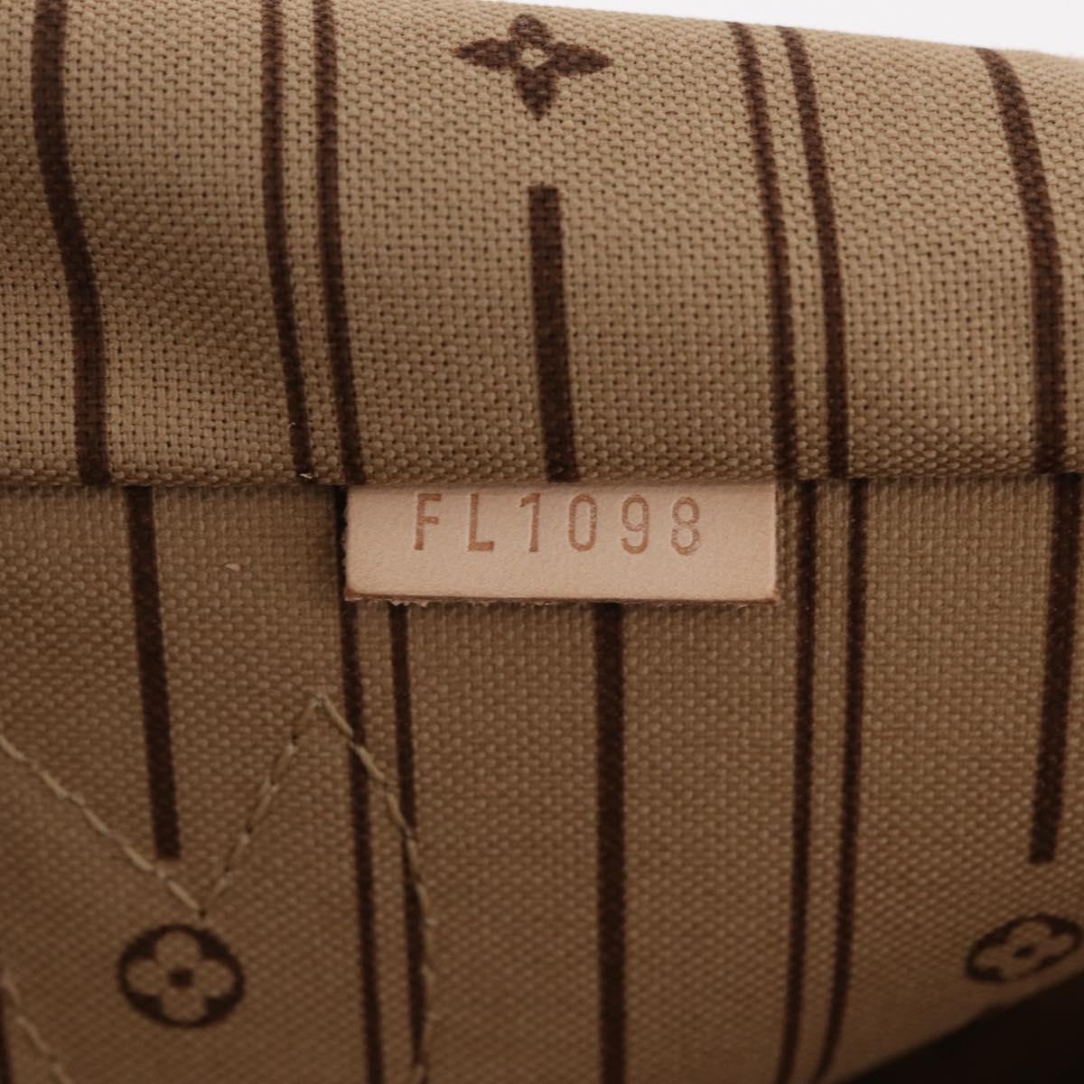 LOUIS VUITTON Monogram Neverfull GM Tote Bag M40157 LV Auth BA15950SAM