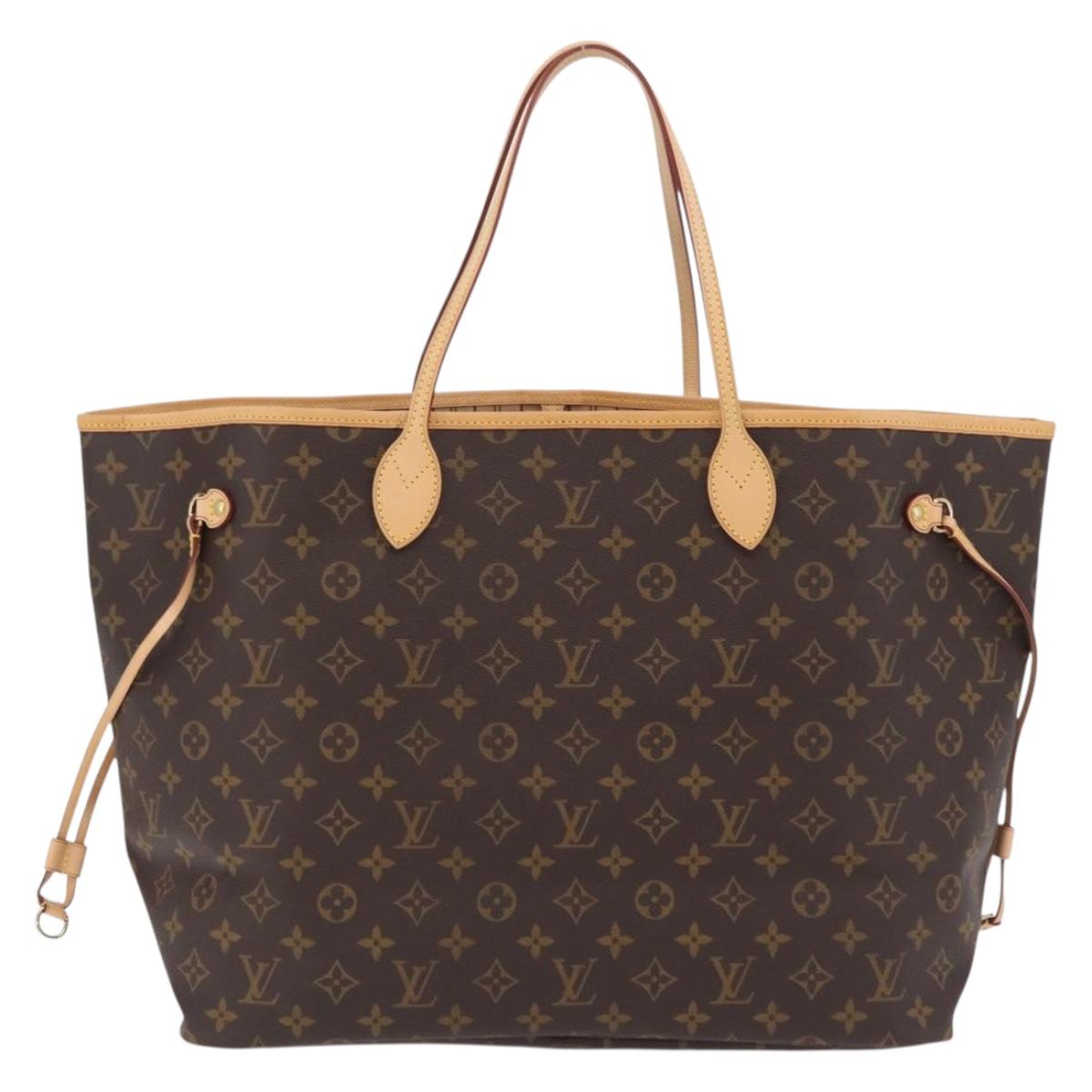 LOUIS VUITTON Monogram Neverfull GM Tote Bag M40157 LV Auth BA15950SAM