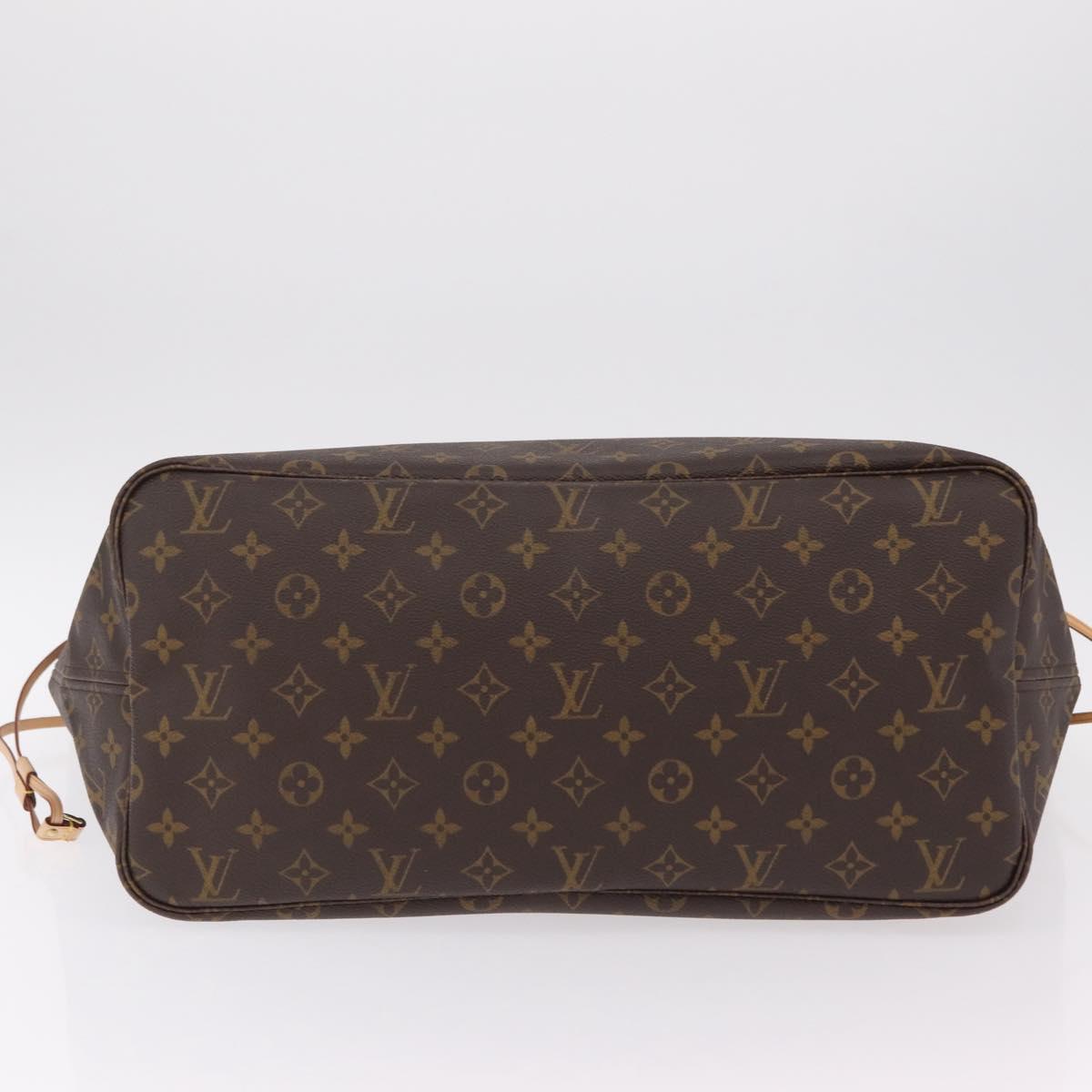 LOUIS VUITTON Monogram Neverfull GM Tote Bag M40157 LV Auth BA15950SAM
