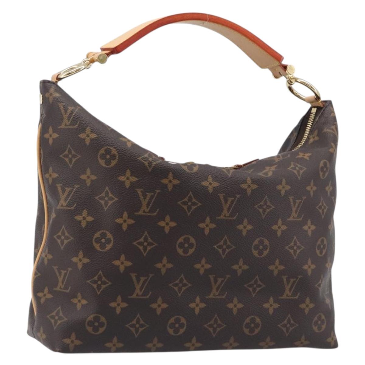 LOUIS VUITTON Monogram Sully PM Hand Bag M40586 LV Auth BA15952M
