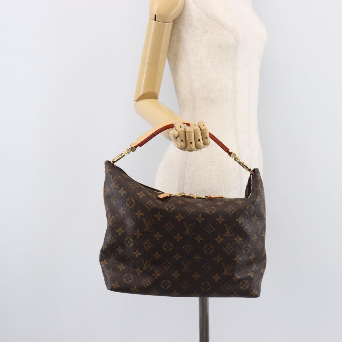 LOUIS VUITTON Monogram Sully PM Hand Bag M40586 LV Auth BA15952M