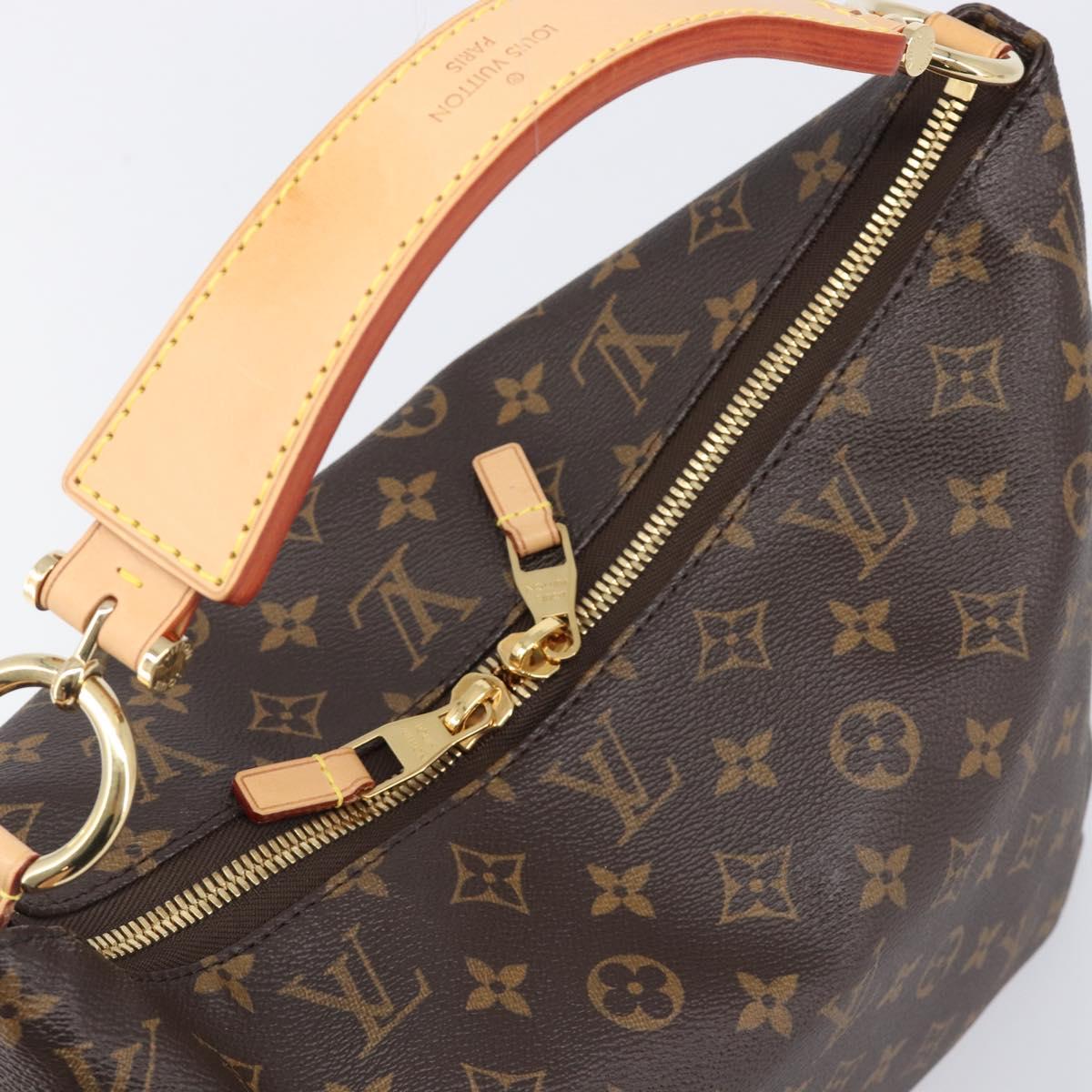 LOUIS VUITTON Monogram Sully PM Hand Bag M40586 LV Auth BA15952M