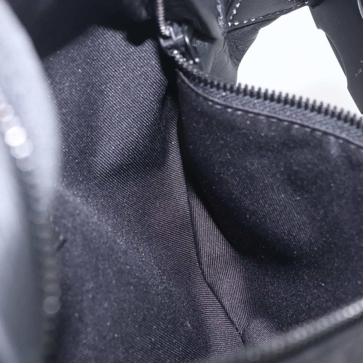LOUIS VUITTON Monogram Shadow Discovery Bum Bag Black M44388 LV Auth BA15954M