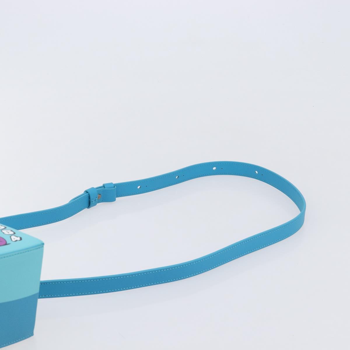 LOUIS VUITTON Monogram sandwich box Hand Bag Blue M82029 LV Auth BA15974SAM