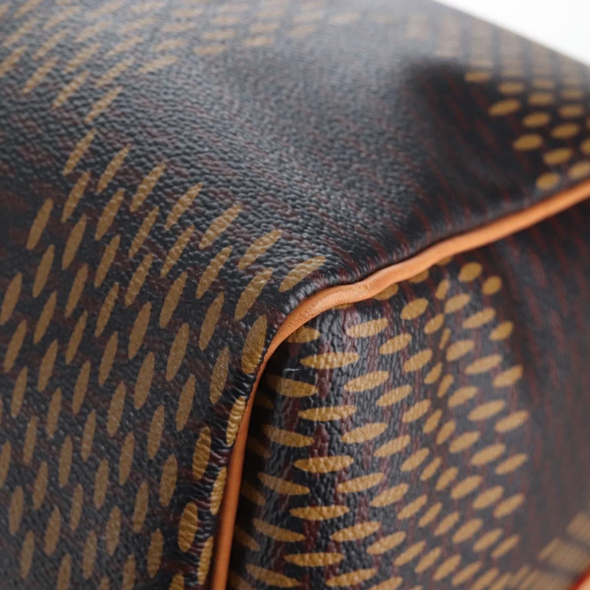LOUIS VUITTON LV × NIGO Keepall Bandouliere 50 Bag N40360 LV Auth BA15989SM