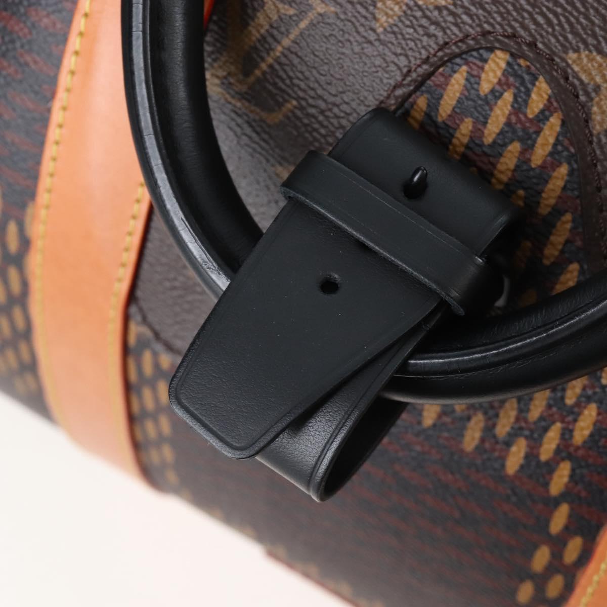 LOUIS VUITTON LV × NIGO Keepall Bandouliere 50 Bag N40360 LV Auth BA15989SM
