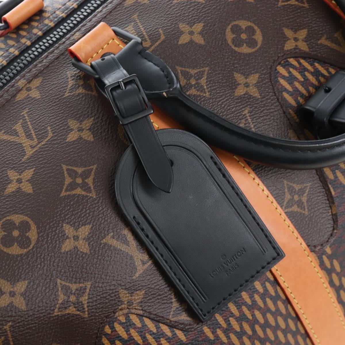 LOUIS VUITTON LV × NIGO Keepall Bandouliere 50 Bag N40360 LV Auth BA15989SM