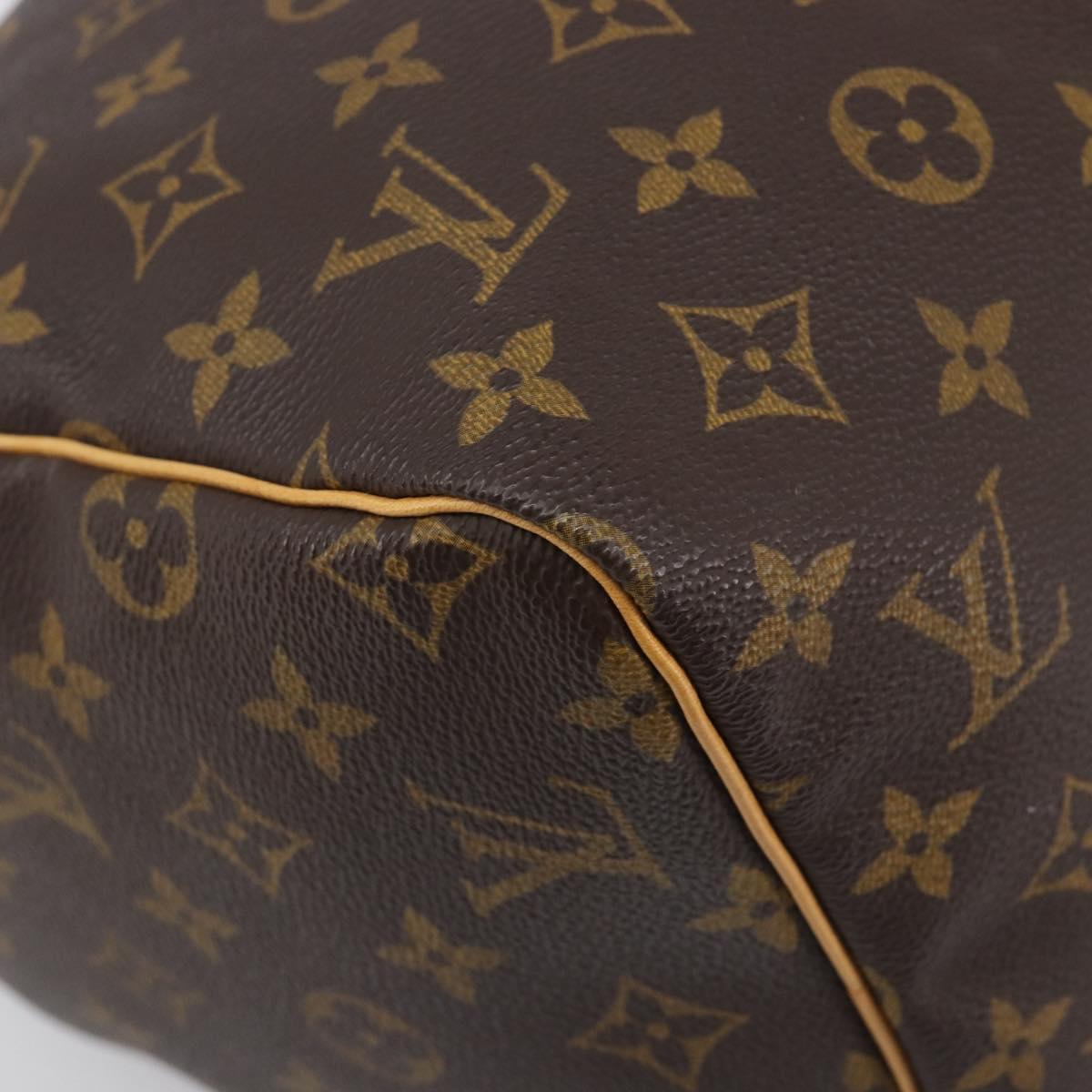 LOUIS VUITTON Monogram Speedy 30 Hand Bag M41526 LV Auth BA15990V