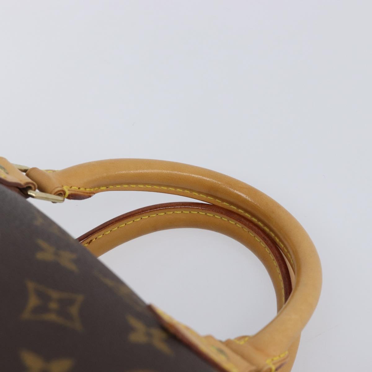 LOUIS VUITTON Monogram Speedy 30 Hand Bag M41526 LV Auth BA15990V