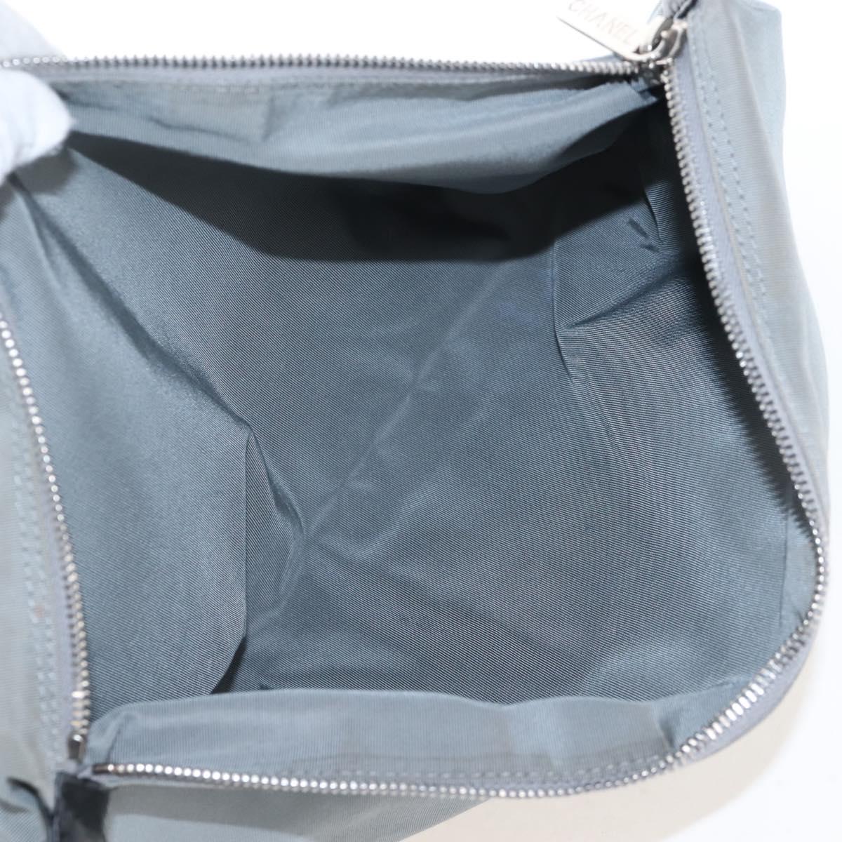 CHANEL Executive Tote Bag Leather 2way Black Silver CC Auth BA15992SAM