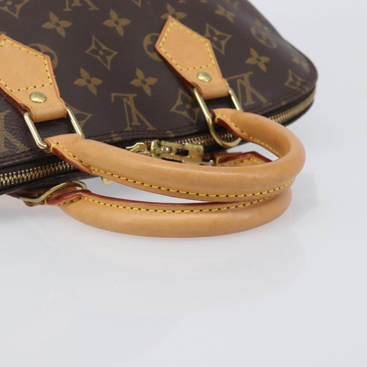 LOUIS VUITTON Monogram Alma Hand Bag M51130 LV Auth BA15999V