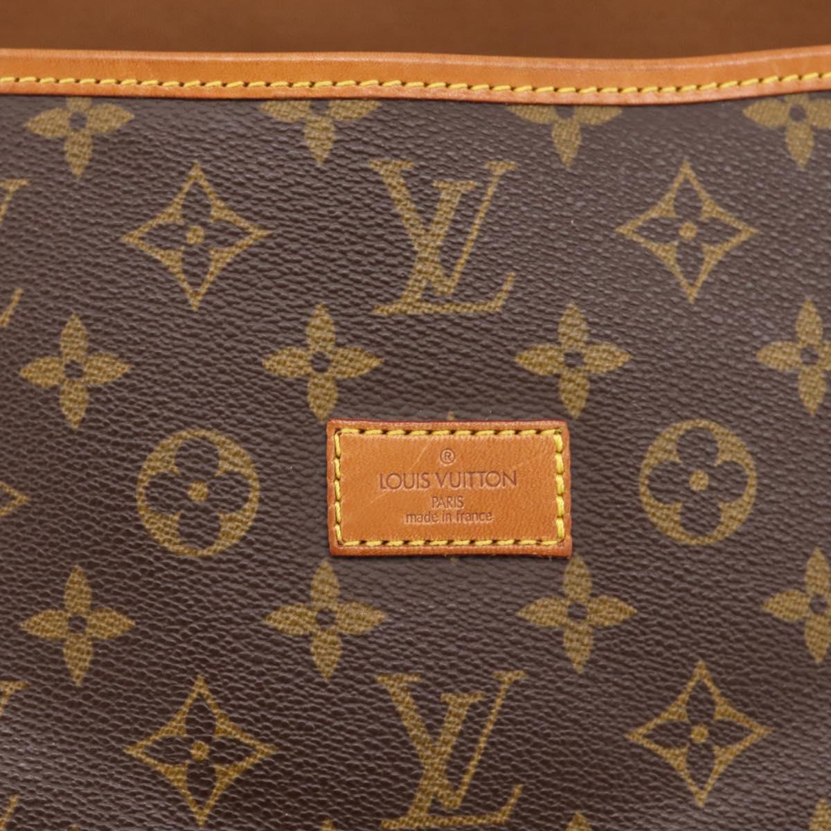 LOUIS VUITTON Monogram Saumur 43 Shoulder Bag M42252 LV Auth BA16012