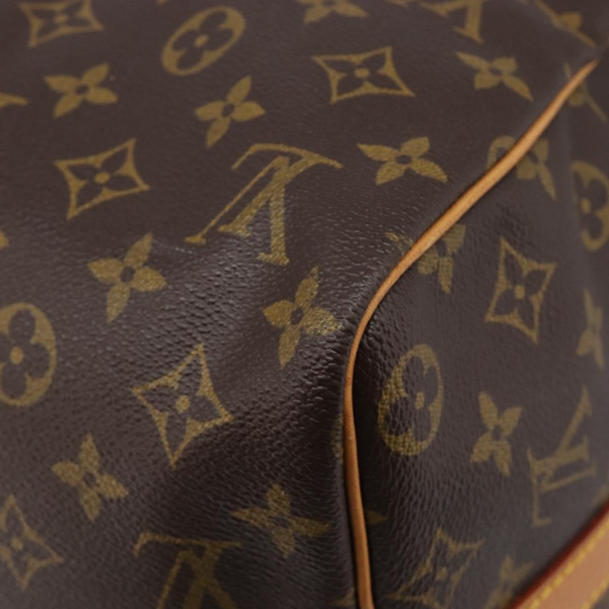 LOUIS VUITTON Monogram Keepall Bandouliere 45 Boston Bag M41418 LV Auth BA16014V
