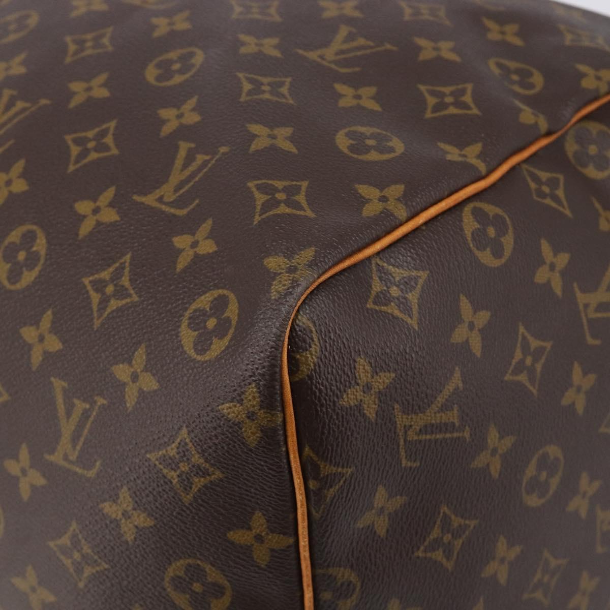 LOUIS VUITTON Monogram Keepall 60 Boston Bag M41422 LV Auth BA16016
