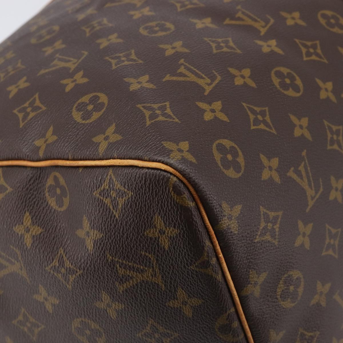 LOUIS VUITTON Monogram Keepall 60 Boston Bag M41422 LV Auth BA16016
