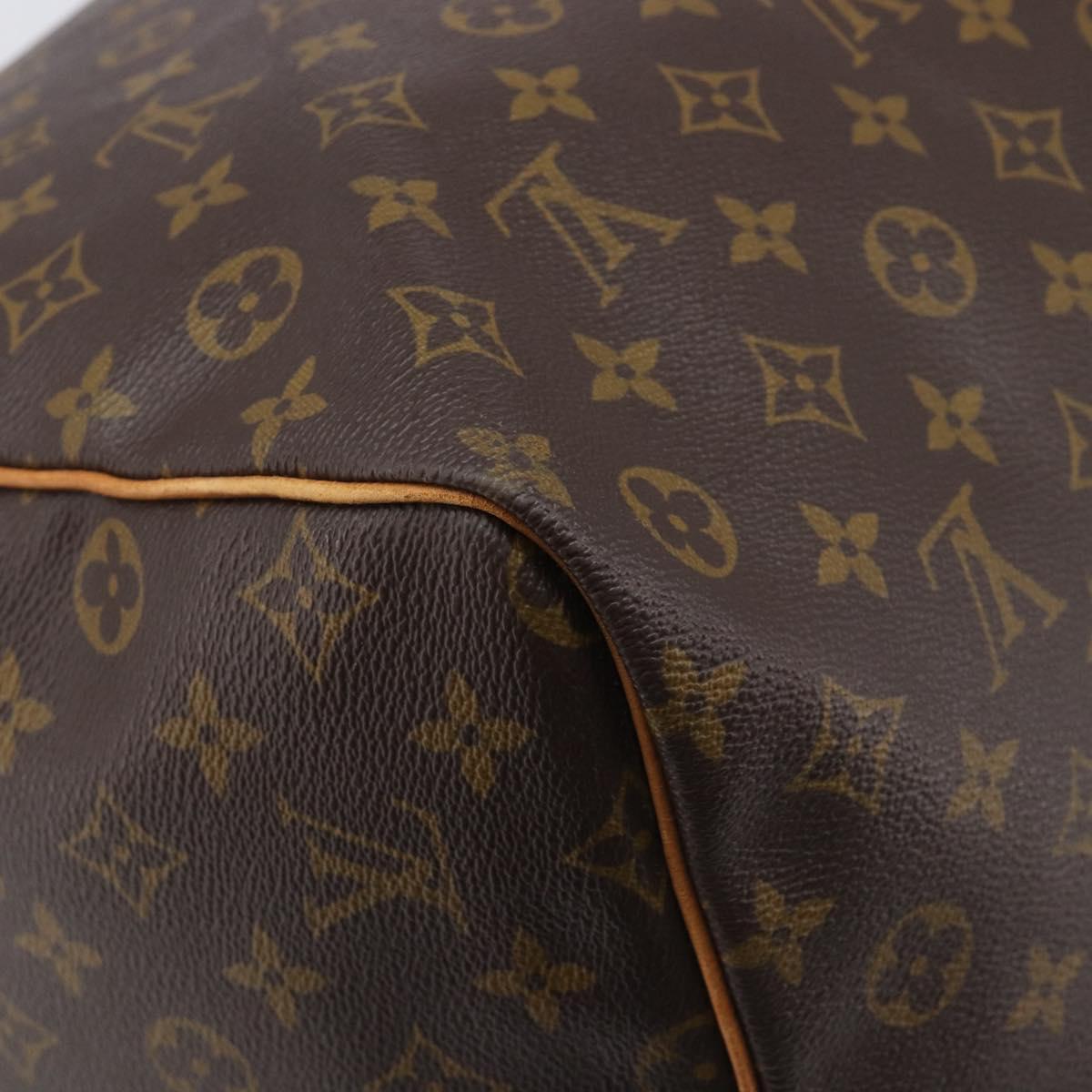 LOUIS VUITTON Monogram Keepall 60 Boston Bag M41422 LV Auth BA16016