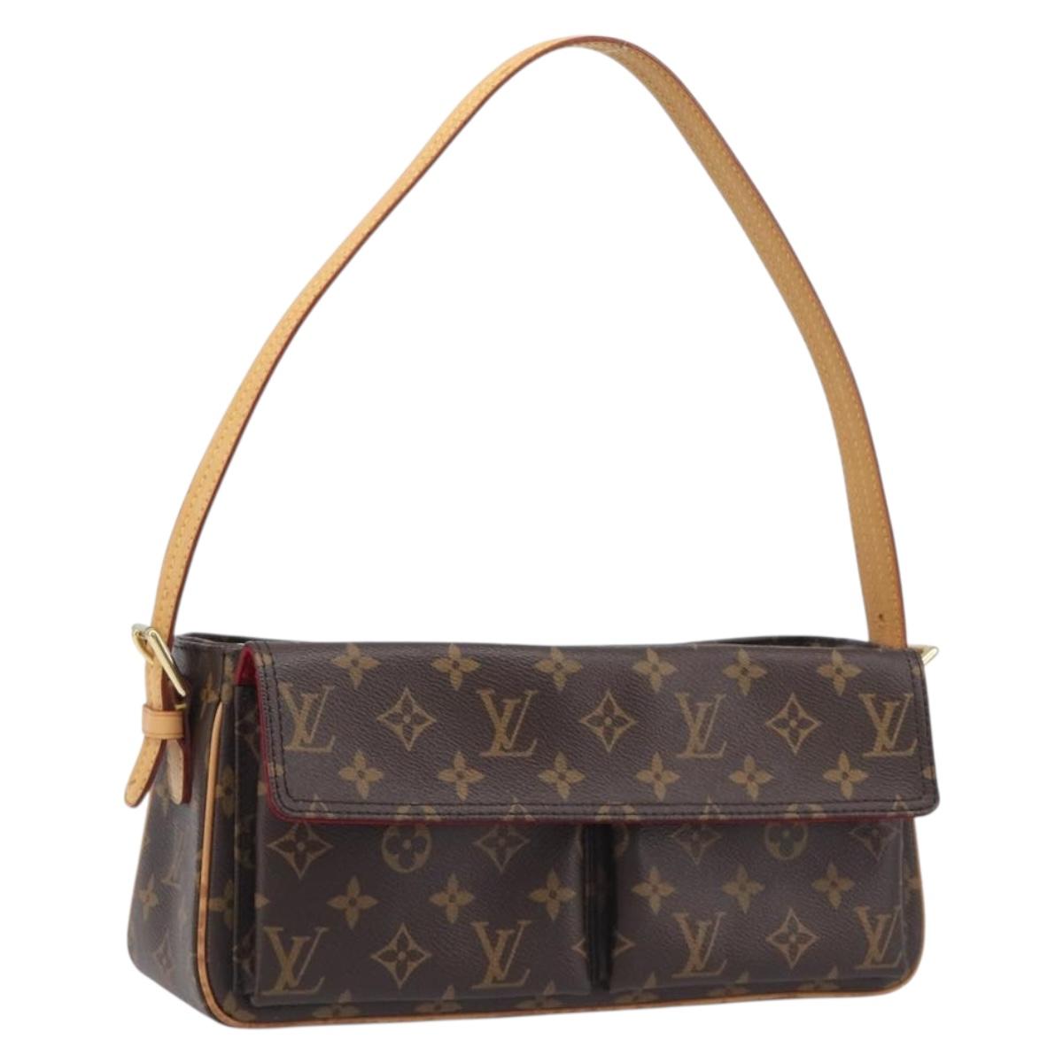 LOUIS VUITTON Monogram Viva Cite MM Shoulder Bag M51164 LV Auth BA16018V