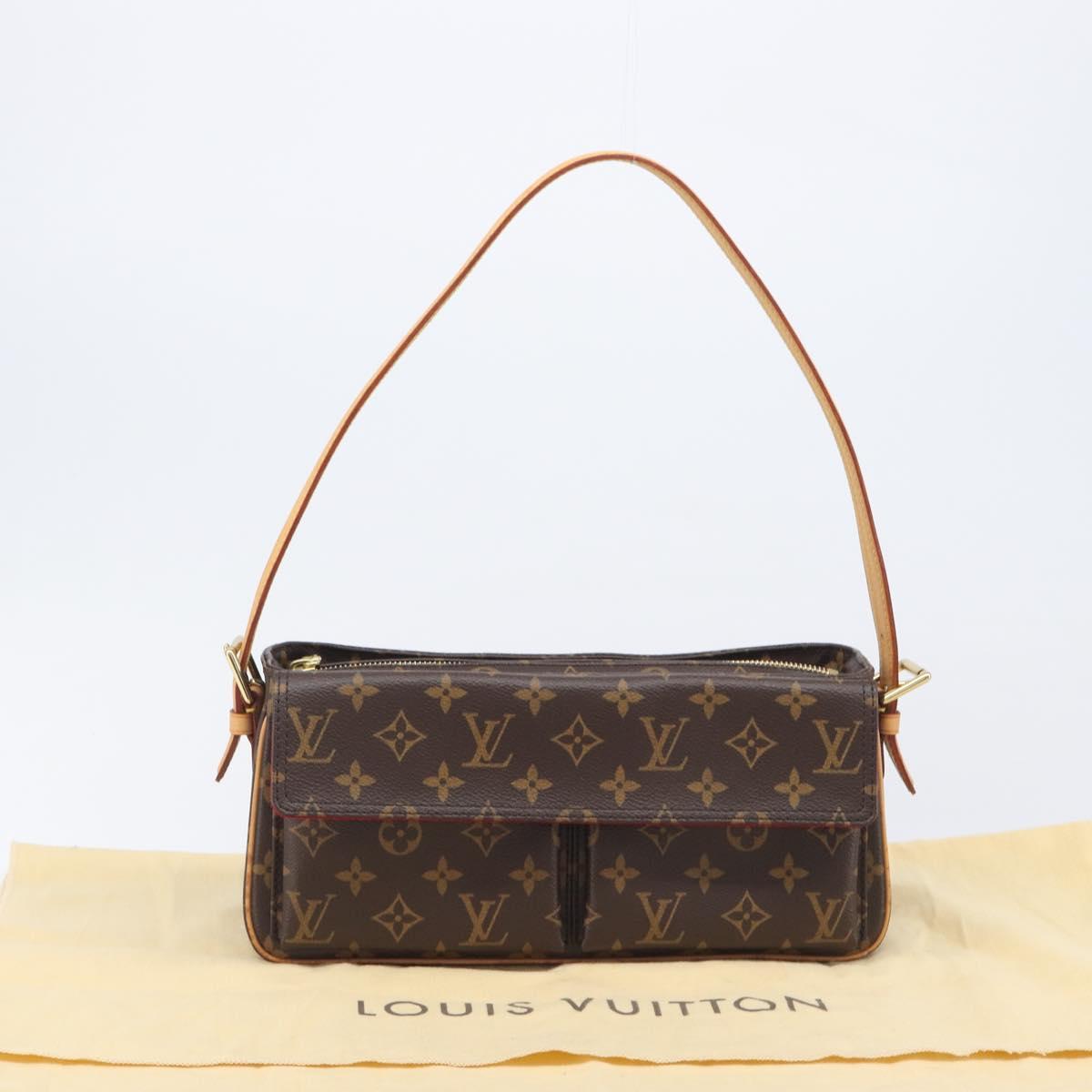 LOUIS VUITTON Monogram Viva Cite MM Shoulder Bag M51164 LV Auth BA16018V