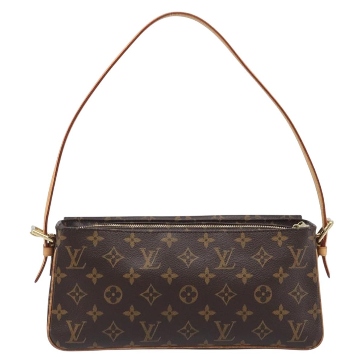 LOUIS VUITTON Monogram Viva Cite MM Shoulder Bag M51164 LV Auth BA16018V