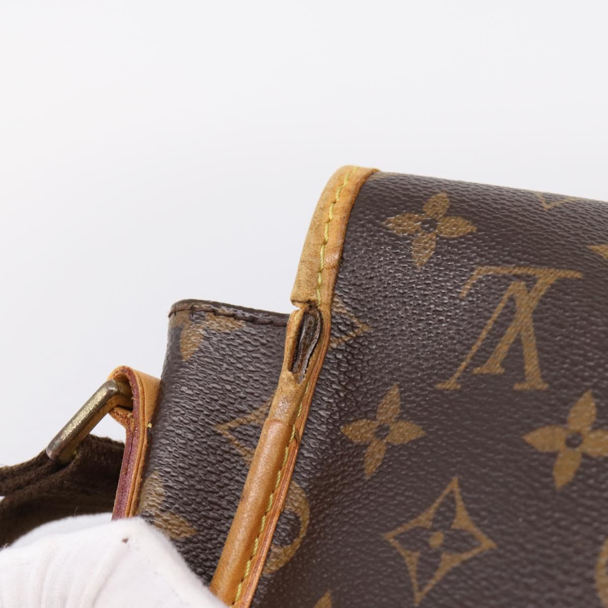 LOUIS VUITTON Monogram Messenger Bosphore PM Shoulder Bag M40106 LV Auth BA16059