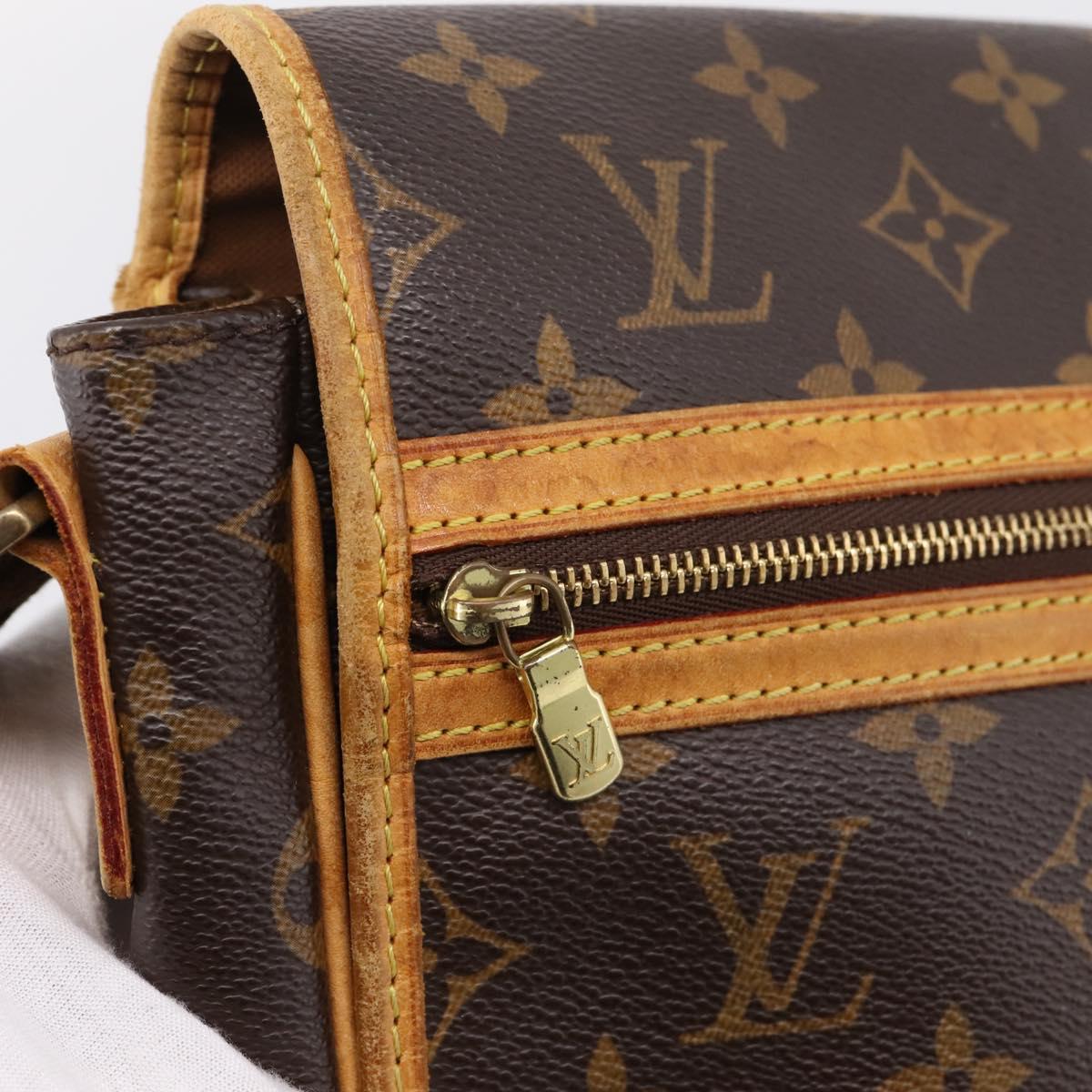 LOUIS VUITTON Monogram Messenger Bosphore PM Shoulder Bag M40106 LV Auth BA16059