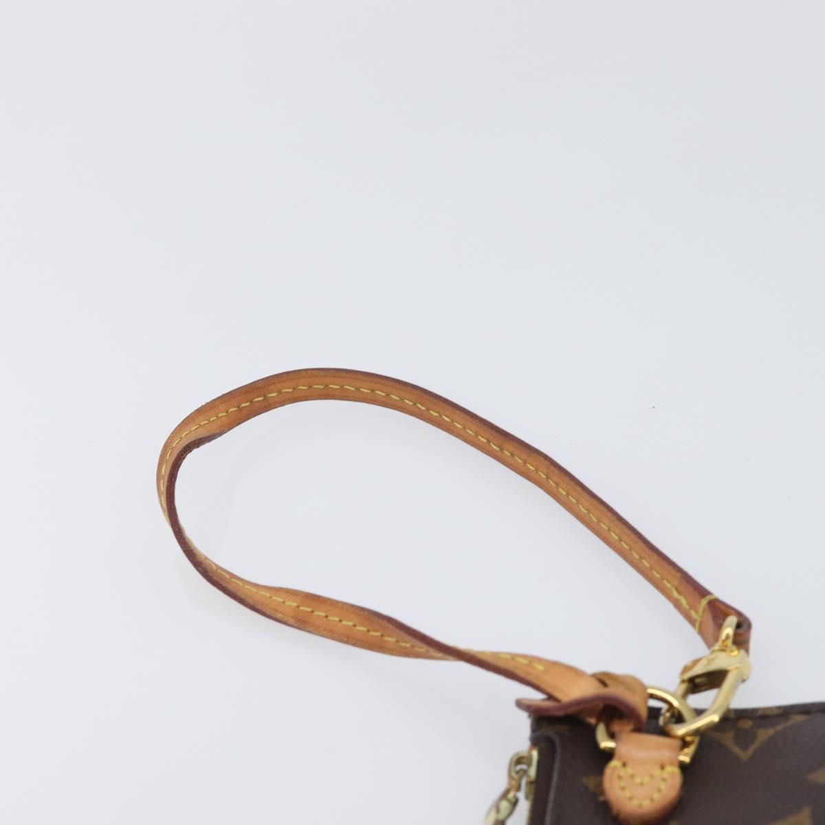 LOUIS VUITTON Monogram Neverfull MM Pouch Accessory Pouch LV Auth BA16073