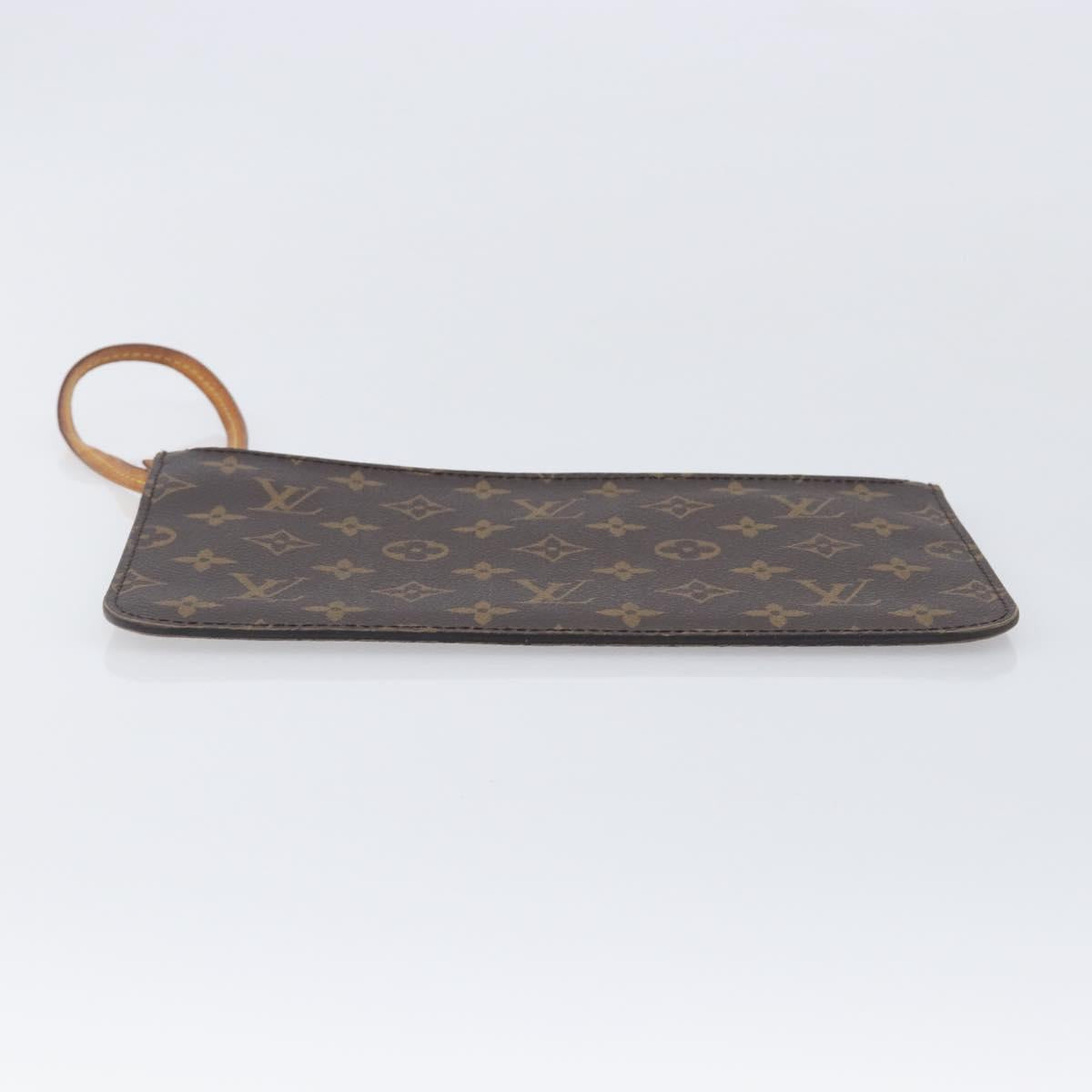 LOUIS VUITTON Monogram Neverfull MM Pouch Accessory Pouch LV Auth BA16073