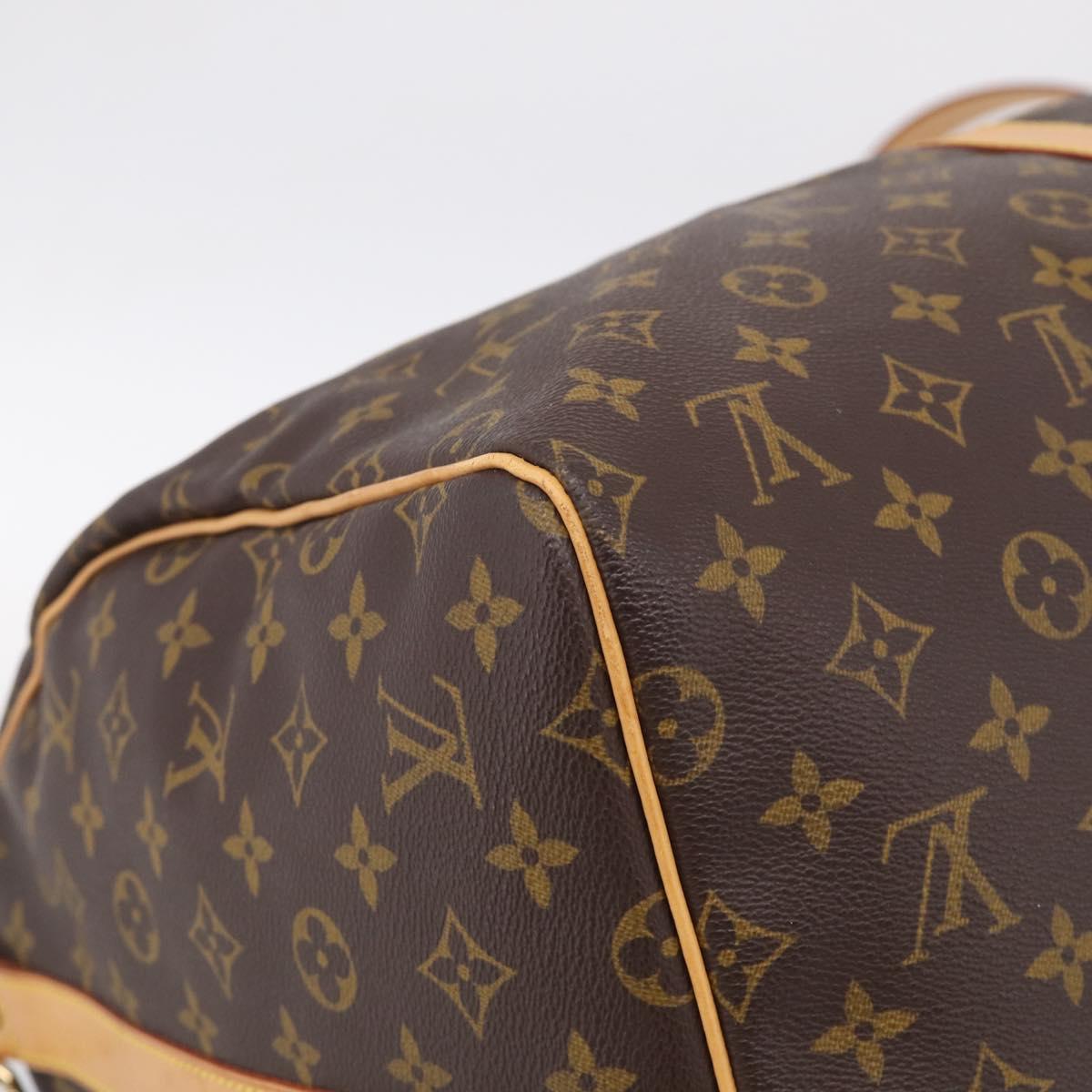 LOUIS VUITTON Monogram Keepall Bandouliere 55 Boston Bag M41414 LV Auth BA16077V