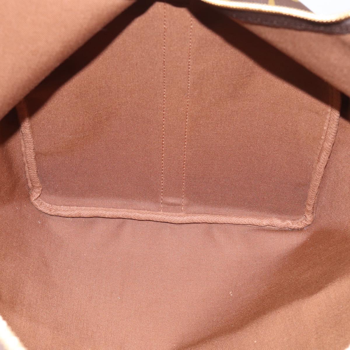 LOUIS VUITTON Monogram Keepall Bandouliere 55 Boston Bag M41414 LV Auth BA16077V