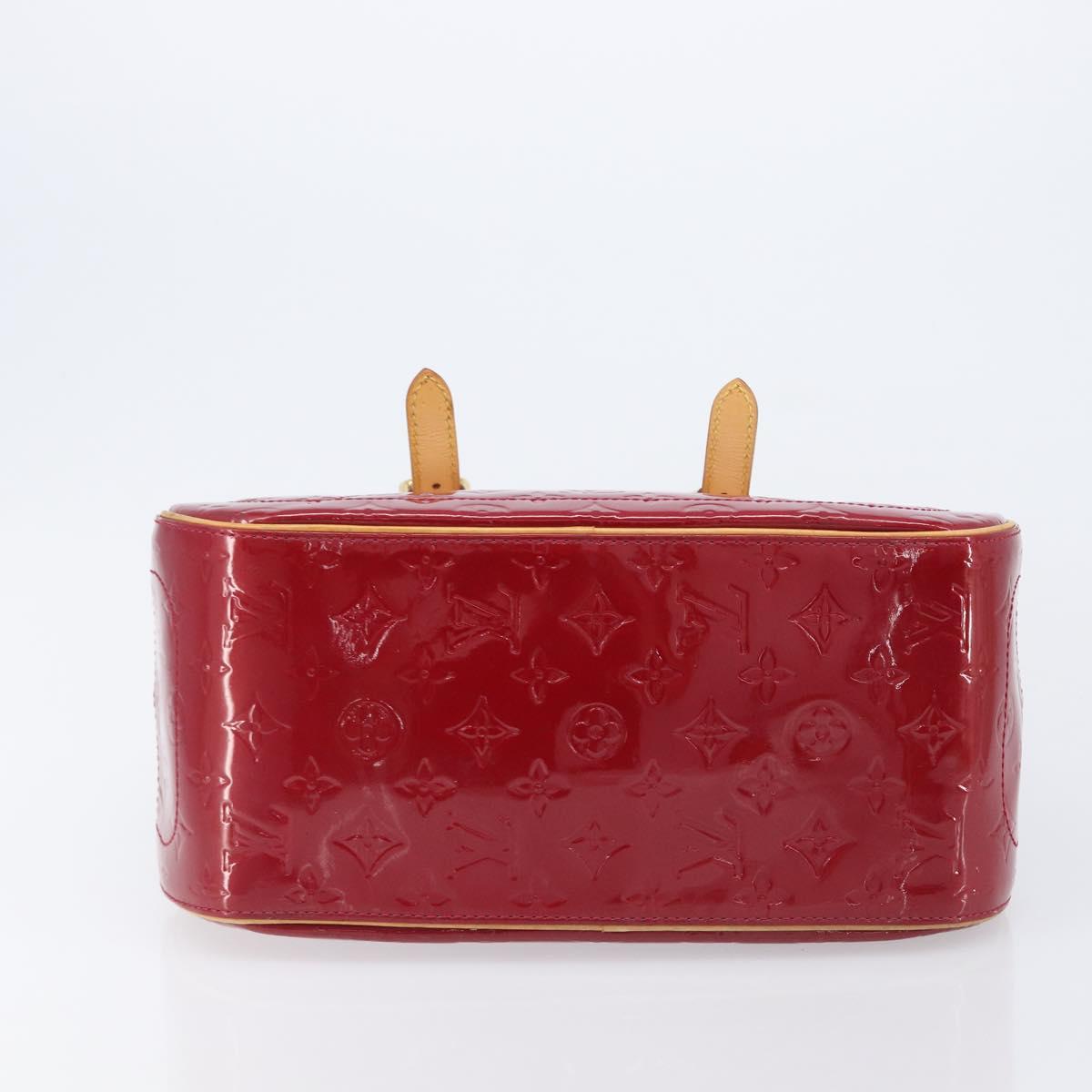 LOUIS VUITTON Monogram Vernis Summit Drive Pomme D'amour M93513 LV Auth BA16087