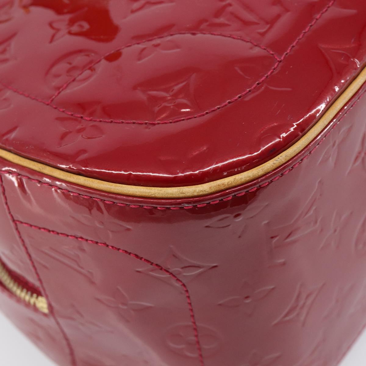 LOUIS VUITTON Monogram Vernis Summit Drive Pomme D'amour M93513 LV Auth BA16087