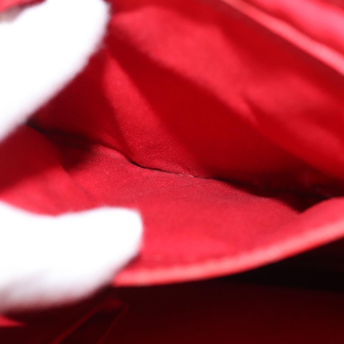 LOUIS VUITTON Epi Sac Plat PM Hand Bag Red M5274E LV Auth BA1609