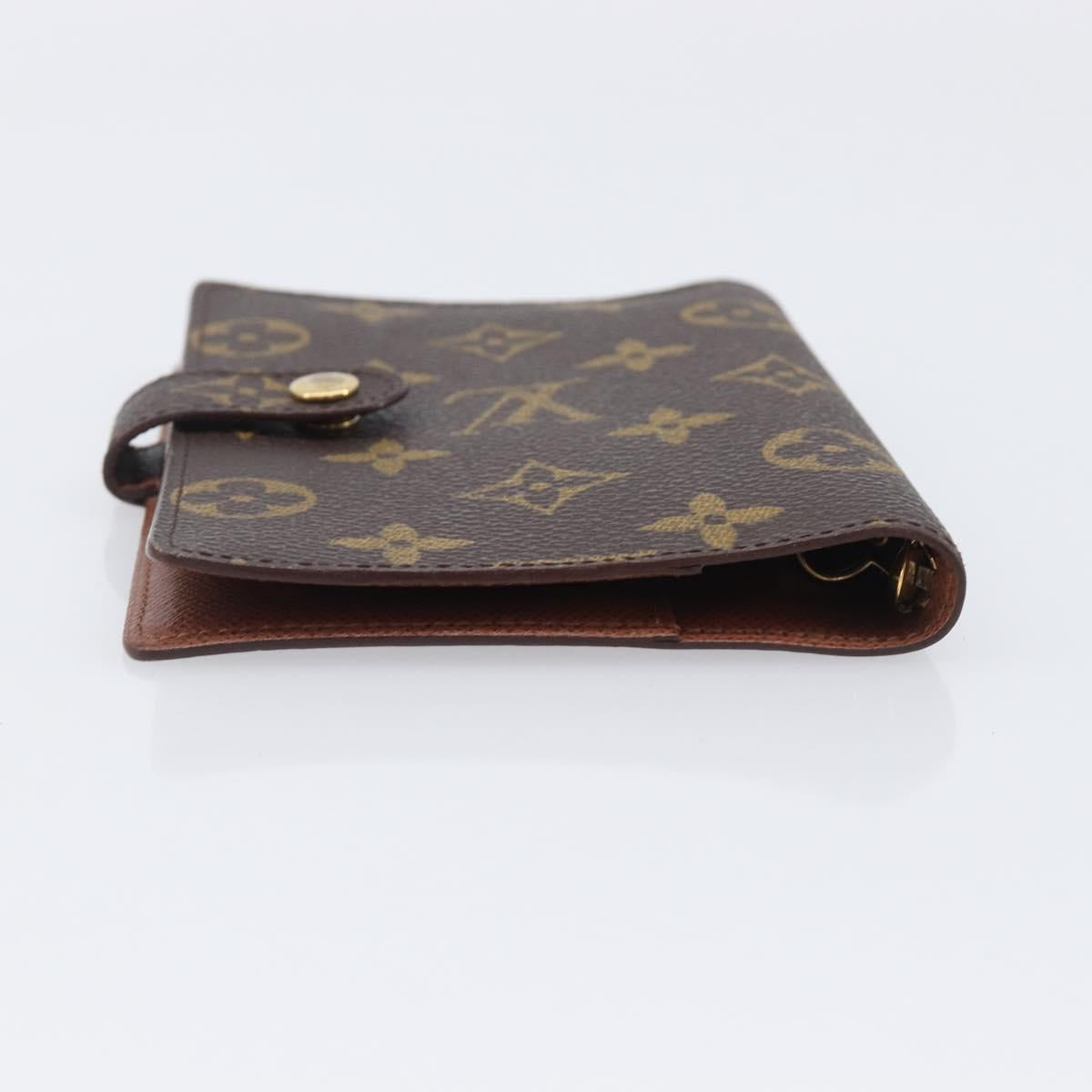 LOUIS VUITTON Monogram Agenda PM Day Planner Cover R20005 LV Auth BA16098