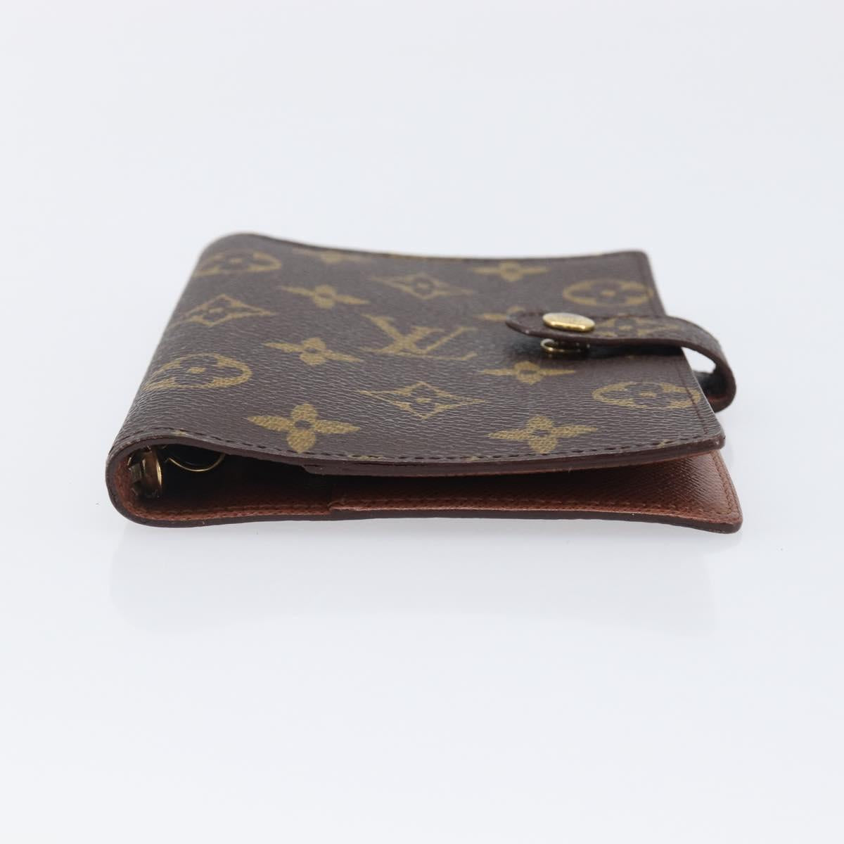 LOUIS VUITTON Monogram Agenda PM Day Planner Cover R20005 LV Auth BA16098