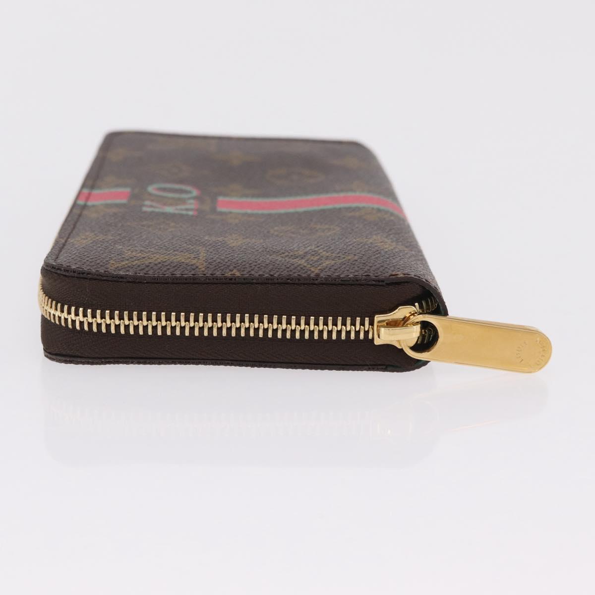 LOUIS VUITTON Monogram Zippy Wallet Long Wallet M60017 LV Auth BA16123A