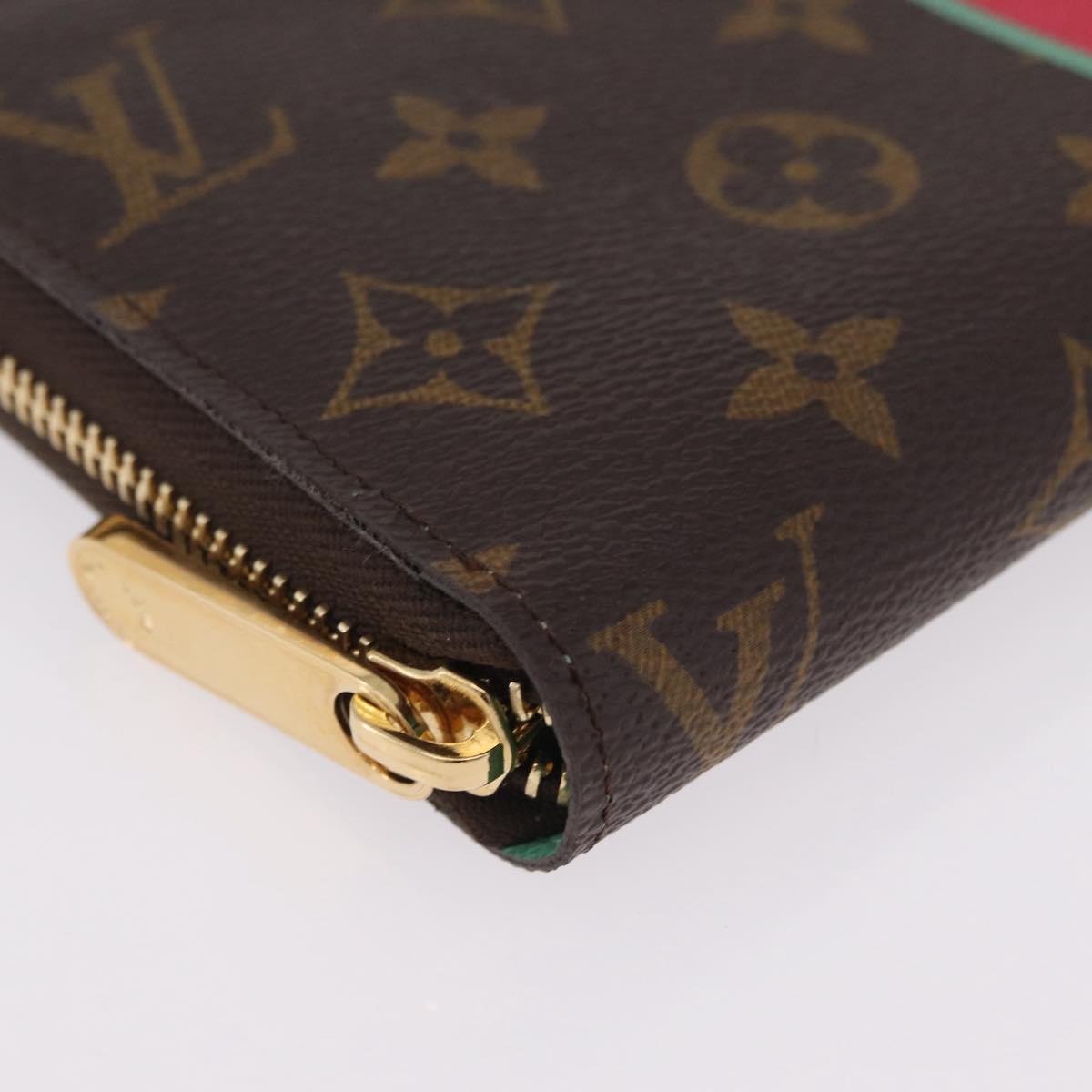 LOUIS VUITTON Monogram Zippy Wallet Long Wallet M60017 LV Auth BA16123A