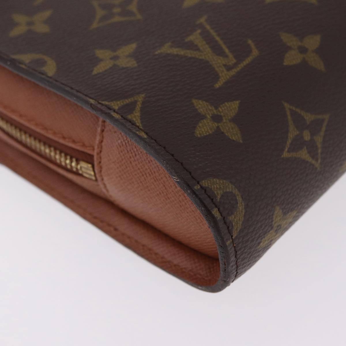 LOUIS VUITTON Monogram Orsay Clutch Bag M51790 LV Auth BA16151