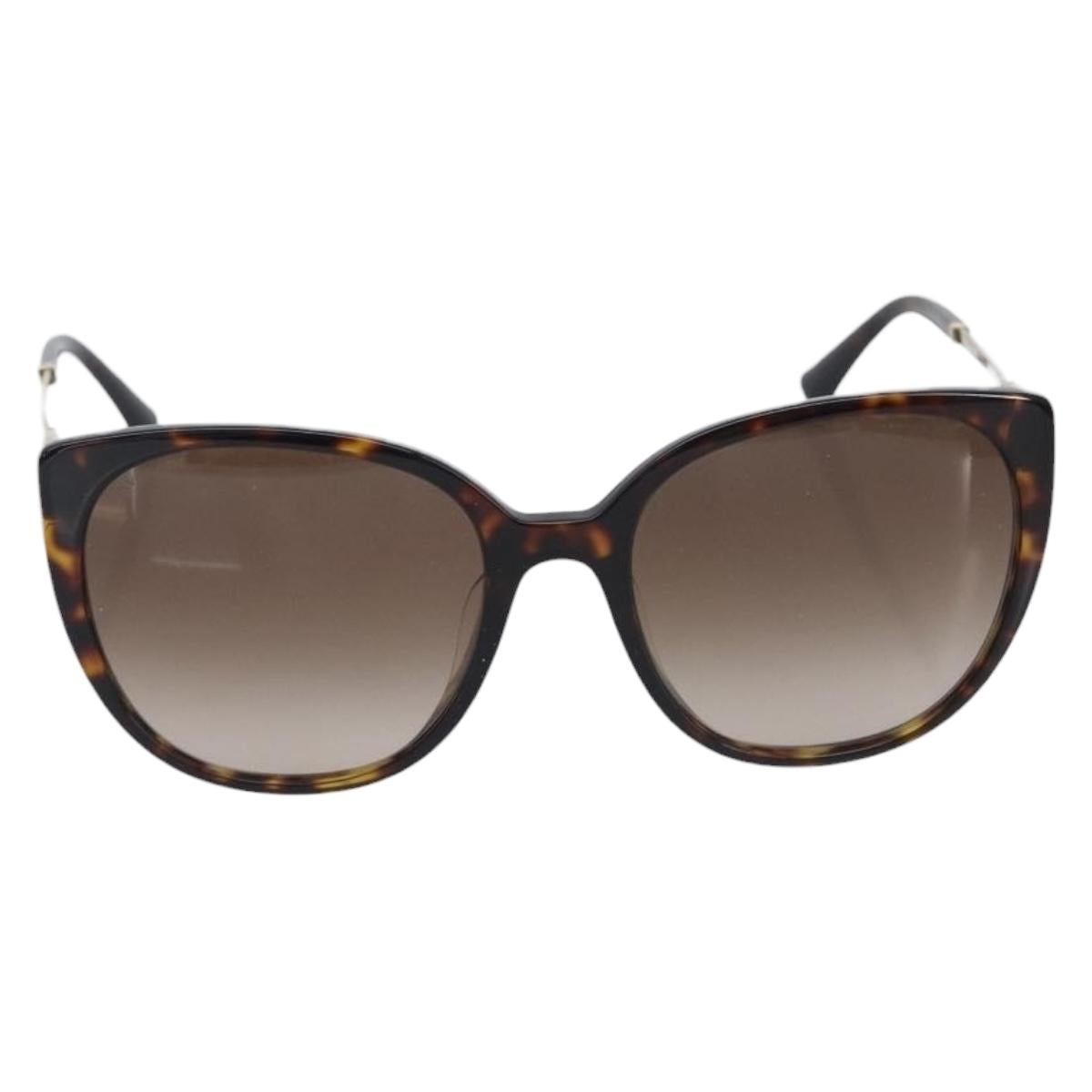 BVLGARI Sunglasses Plastic Black Gold Tone Auth BA16152V