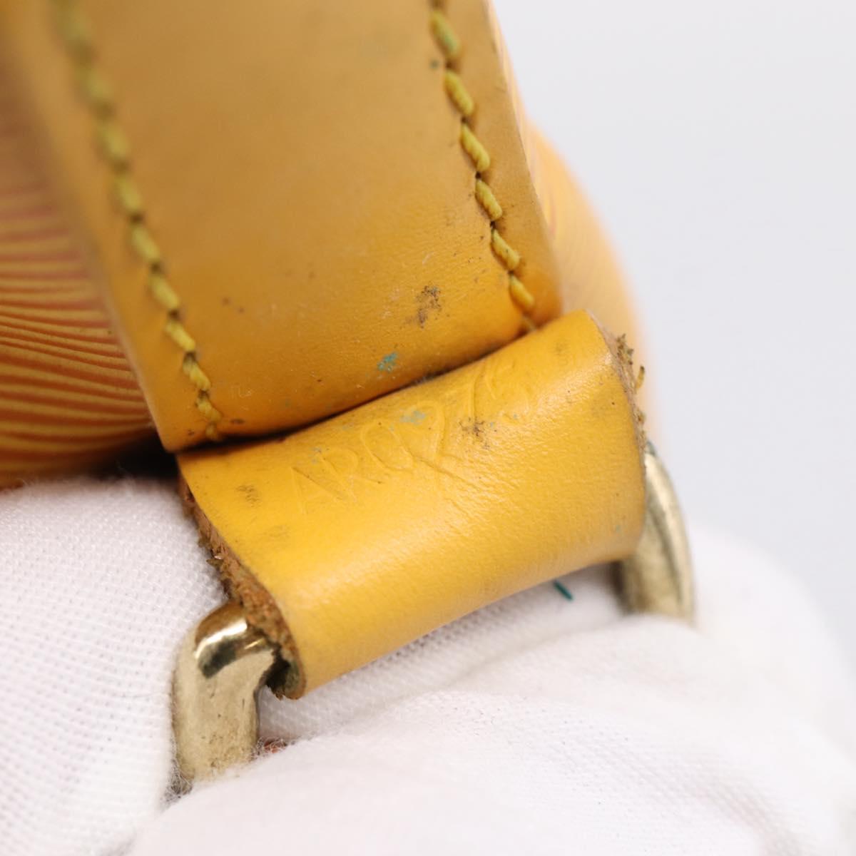 LOUIS VUITTON Epi Noe Shoulder Bag Tassili Yellow M44009 LV Auth BA16173