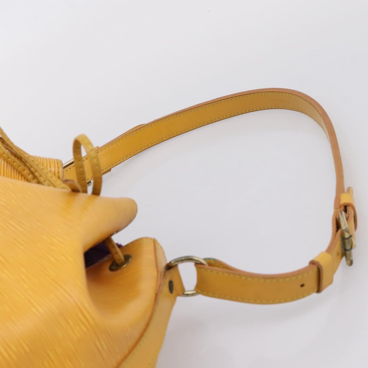 LOUIS VUITTON Epi Noe Shoulder Bag Tassili Yellow M44009 LV Auth BA16173