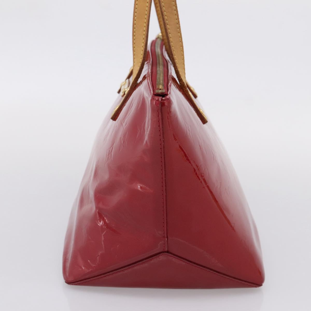LOUIS VUITTON Monogram Vernis Bellevue PM Pomme D'amour M93583 LV Auth BA16180