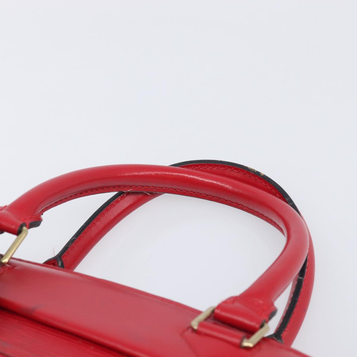 LOUIS VUITTON Epi Riviera Hand Bag Red M48187 LV Auth BA16186