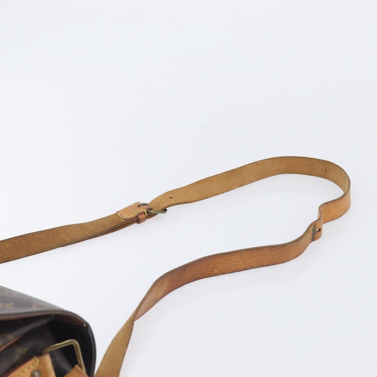 LOUIS VUITTON Monogram Cartouchiere GM Shoulder Bag M51252 LV Auth BA16199